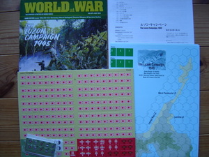 World　at　War　＃59　LUZON 1945　ルソン・キャンペーン　ルール和訳付　未カット未使用　　