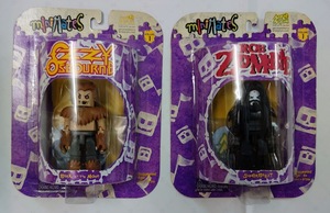 中古おもちゃ　minimates ozzy osbourne rob zombie 