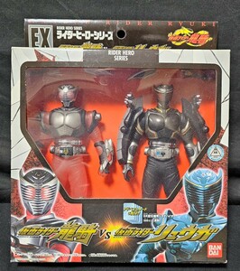  rider герой серии EX Kamen Rider Dragon Knight vs Kamen Rider ryuuga[ не использовался товар ] Bandai 
