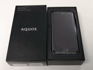 新品 未使用品 softbank SHARP AQUOS R2 compact 803SH ピュアブラック SIMロック解除済