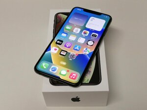 au iPhone Xs Max 256GB A2102 MT6U2J/A スペースグレイ SIMロック解除済