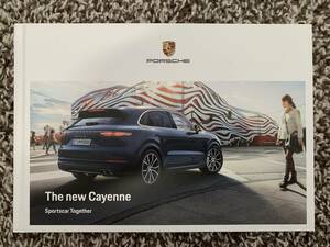  Porsche 9YA type Cayenne catalog 2017 year including carriage 