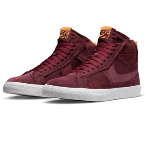 ☆ NIKE SB ZOOM BLAZER MID PRM 濃赤紫/黄土 25.5cm ナイキ エスビー ズーム ブレザー ミッド プレミアム DV7898-600