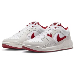 ☆NIKE JORDAN STADIUM 90 白/薄灰/赤 26.5cm ナイキ ジョーダン スタジアム 90 AJ1+AJ5 DX4397-106