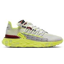 ☆NIKE REACT ISPA 薄灰/蛍光黄/濃赤 27.0cm ナイキ リアクト ISPA CT2692-002_画像2