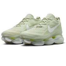 ☆NIKE WMNS AIR MAX SCORPION FLYKNIT 薄黄緑/白/蛍光黄 25.0cm ナイキ ウィメンズ エア マックス スコーピオン フライニット DJ4702-300_画像1