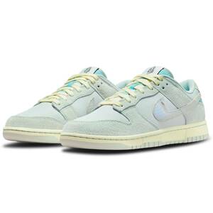 ☆NIKE DUNK LOW SE RAINBOW TROUT 薄青灰/薄水色/薄青銀 25.5cm ナイキ ダンク ロウ エスイー レインボー トラウト 虹鱒 DV7210-001