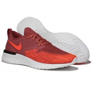 ☆NIKE ODYSSEY REACT 2 FLYKNIT 赤茶/明赤/黒 26.0cm ナイキ オデッセイ リアクト 2 フライニット AH1015-602