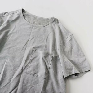 メンズ ルルレモン lululemon ポケット Tシャツ /ライトグレー トップス プルオーバー トレーニング ウェア カットソー【2400013689991】