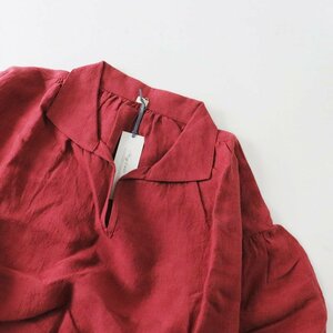 Красота объятия обнимаю обнимание o War Linen Skiper Shirtper Tunic F/Red Long Masahime [2400013693516]