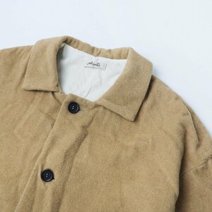 ichi antique sICHI Antiquites wool cashmere turn-down collar coat / beige outer [2400013685429]