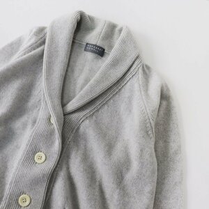 美品 2023AW マーガレットハウエル MARGARET HOWELL SOFT CASHMERE カシミヤニットカーディガン F/【2400013700788】