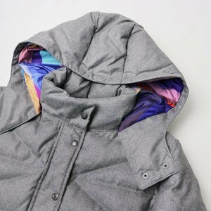 ポールスミス Paul Smith PAUL フードダウンコート 40/グレー ロング【2400013698887】