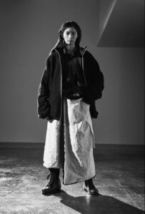  wise Bang on wool pie ru boa Parker No.171 y's bang on WOOL PILE BOA PARKA Yohji Yamamoto yohji yamamoto