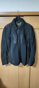 【未使用】Rev'it! Overshirt Tracer Air M ブラック レブイット トレーサーエア ジャケット バイクウェア 黒 メッシュ