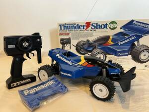 【ラジコン】Thunder Shot QD 1/14スケール　TAMIYA R/C MODEL Panasonic 未使用　美品