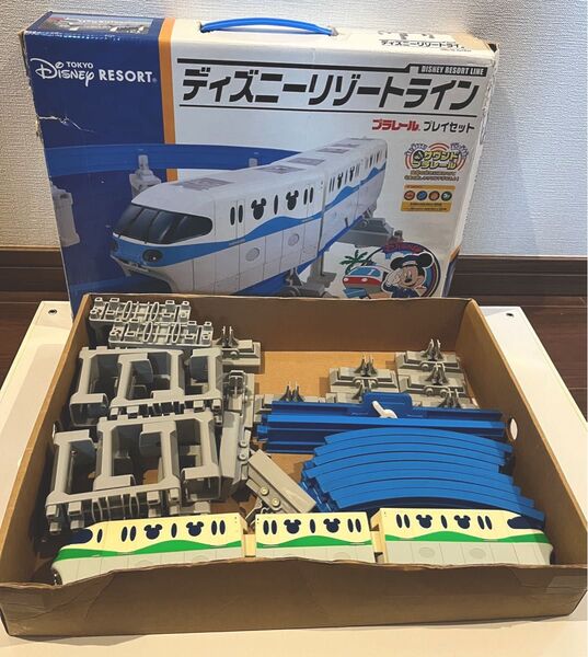 動作・音声確認済み プラレール ディズニーリゾートライン プレイセット サウンドプラレール TOMY ディズニーリゾート限定