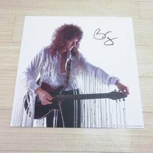  Brian *mei② Brian May official with autograph photo 2021 Brian Harold May QUEEN beautiful goods goods 