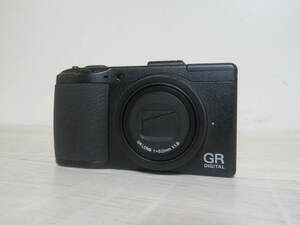 RICOH リコー GR DIGITAL Ⅲ 3 コンパクトデジタルカメラ ブラック バッテリー付属 室内保管品 追加画像有り 