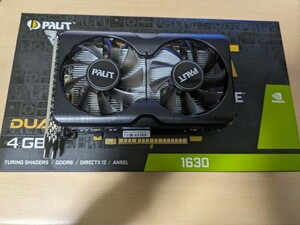 Palit GeForce GTX 1630 Dual 4GB ドスパラ限定モデル