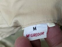 8．McGREGOR ヴィンテージ マクレガー ボアライナー ショールカラー スイングトップジャケット ドリズラーブルゾン メンズM ベージュy609_画像9