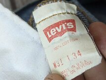 1．USA製 リーバイス LEVI'S 501XX デニムパンツ ジーンズ アメカジ ワーク 90s ヴィンテージ メンズW31L34 インディ_画像6