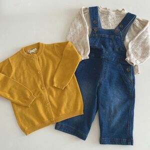 子供服　まとめ売り　トップス　オーバーオール　デニム　カーディガン　新品　90 女の子 男の子 USJ ミニオンズ