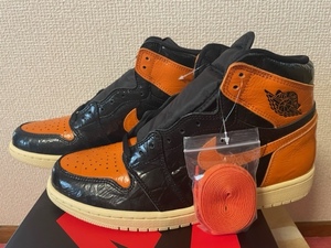 AIR JORDAN 1 RETRO HIGH OG "SHATTERED BACKBOARD 3.0" 555088-028 （ブラック/ペール バニラ/スターフィッシュ）