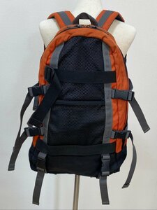 バックパック オレンジ ブラック メーカー不明 登山 リュック ☆ちょこオク☆80