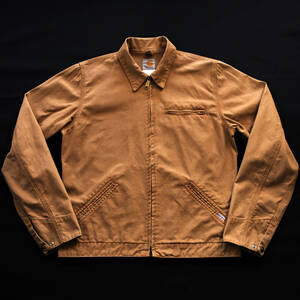 90s Carhartt デトロイトジャケット Mサイズ / カーハートワークジャケット スイングトップ Detroit Jacket ビンテージ 裏地なし