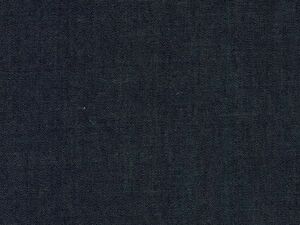 1693OZ《生地の切売》無地 紺色 ネイビー デニム インディゴ染 ウール W幅 インド産【50cm単位】