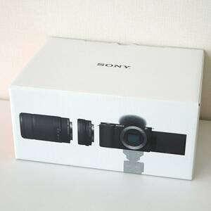[新品未使用 保証書付] SONY デジタル一眼カメラ VLOGCAM ZV-E10Y(B) ダブルズームレンズキット
