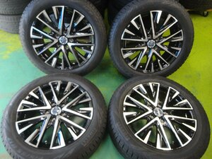 ■40753■美品SMACK◎22年製ICE　ZEROアシメトリコ215/55R17　ヴェゼル/オデッセィ　スタッドレスアルミ4本セット