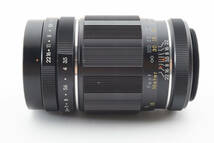 3180 【良品】 Asahi Opt Pentax Takumar 135mm f3.5 Lens MF単焦点レンズ 0118_画像6