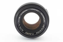 【難あり品(ジャンク）】 OLYMPUS OM-SYSTEM F.ZUIKO AUTO-S 50mm F1.8 MF Lens オリンパス MF単焦点レンズ 0120 3243_画像2