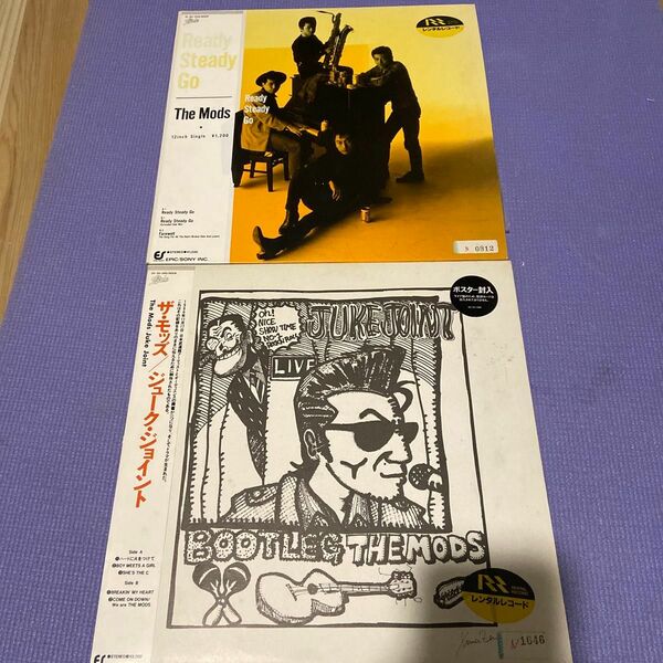 VA312●229/THE MODS 「READY STEADY GO」 12インチ (アナログ盤)とジュークジョイントのセット 