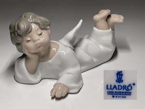 【瑞】リヤドロ LLADRO 天使　フィギュリン 陶器人形 置物　