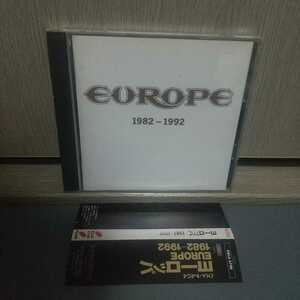 12【ベスト盤】Ф帯Ф〓ヨーロッパ EUROPE★1982-1992　 17曲収録ベスト盤