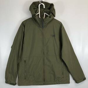 ヘリーハンセン HELLY HANSEN Men's BERGEN JACKET(ベルゲン ジャケット)メンズ ナイロンパーカー モスグリーン Sサイズ HE11866