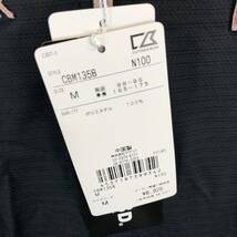 タグ付き CUTTER&BUCK カッターアンドバック ハーフジップ 長袖Tシャツ ブラック系 CBM1358 メンズMサイズ_画像2