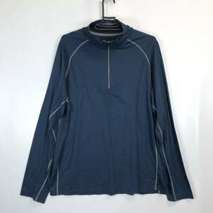  Cloudveil Cloudveil long sleeve half Zip shirt XL size 982296 USA old clothes 