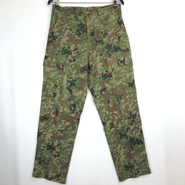 陸上自衛隊 迷彩 カーゴパンツ 4Aサイズ ジッパーフライ PX品 薄手生地