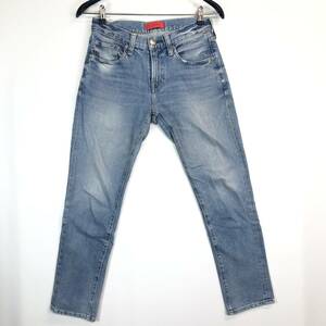 RED CARD TOKYO × BEAMS レッドカード ビームス デニムパンツ Rhythm Zip B75861Z 加工 ストレッチ 28表記