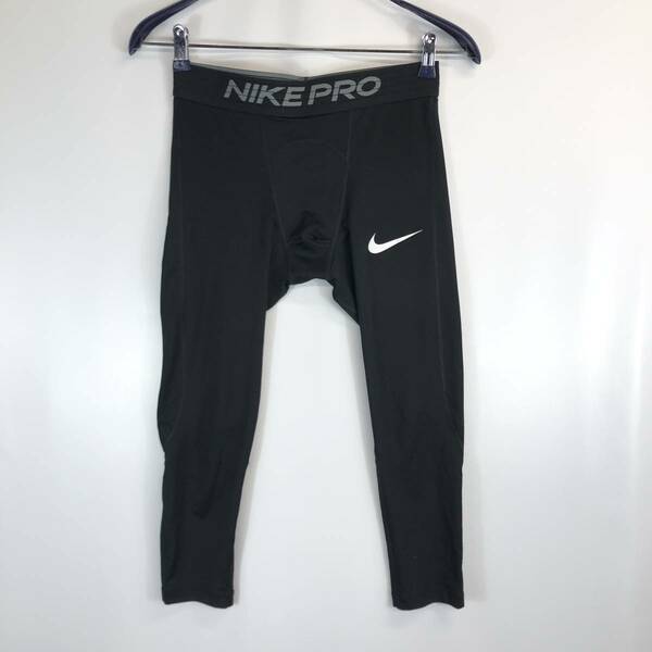 ナイキプロ NIKE PRO インナータイツ ブラック メンズLサイズ 7分丈 TIGHT FIT BV5644