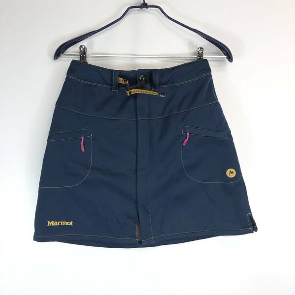 (マーモット)Marmot W's Jetbarrier Skirt MJPF1534W 裏フリース スカート ネイビー Mサイズ アウトドア