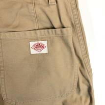 DANTON [ダントン] FRENCH WORK SERGE PANTS [JD-2589 FWS] フレンチワークサージパンツ ベージュ系 34サイズ_画像6