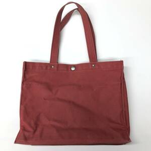  Ichizawa Hanpu tote bag inside side storage red 