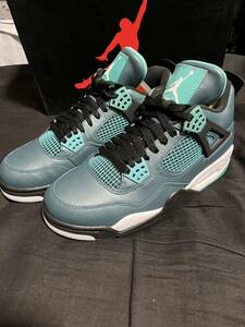 AIR JORDAN 4 RETRO 30TH “TEAL” 2014年製　国内正規品 Supreme Dunk AIR JORDAN ナイキエアジョーダン