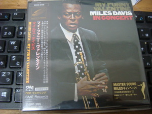 MILES DAVIS MY FUNNY VALENTINE 黒帯 紙ジャケ CD マイルス デイビス マイ ファニー ヴァレンタイン