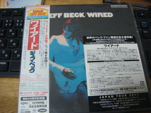 JEFF BECK WIRED 高音質 Hybrid SACDマルチ ハイブリッド エディション 7inchサイズジャケ ジェフ ベック ワイアード EICP-10004